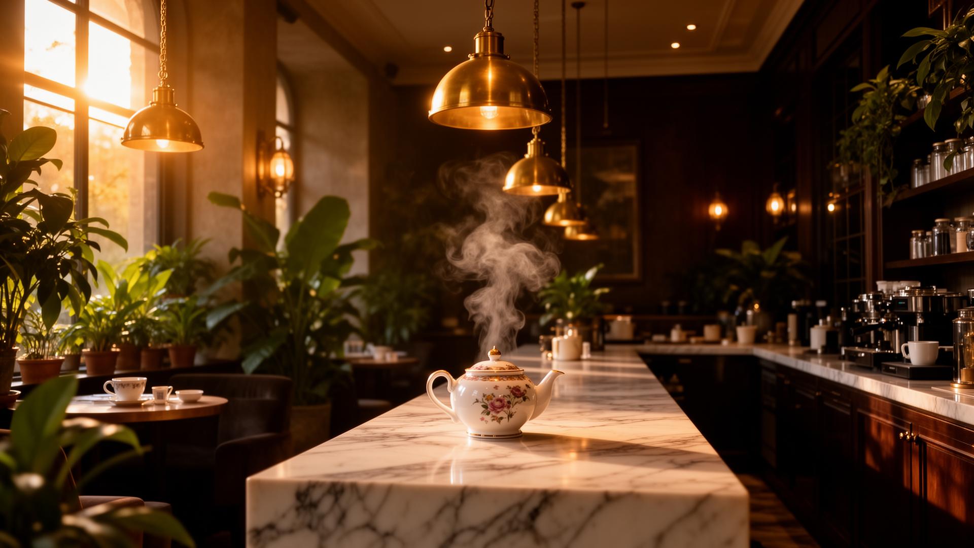 TeaMax Cafe interior